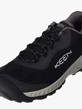 Keen Black and Gray Outdoor Trail Sneaker
